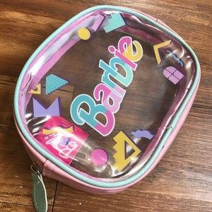 Barbie Make Up Bag 80s Vintage Look Small Case